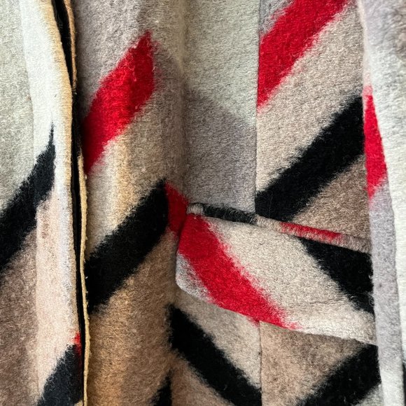 Armani Exchange Top Coat - Geometric Print size Medium - Picture 4 of 7